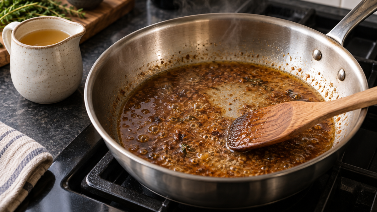 Como deglacear a panela e fazer um molho saboroso